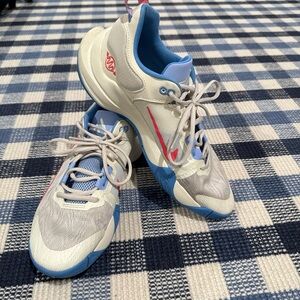 Nike Gray and Blue Sneakers